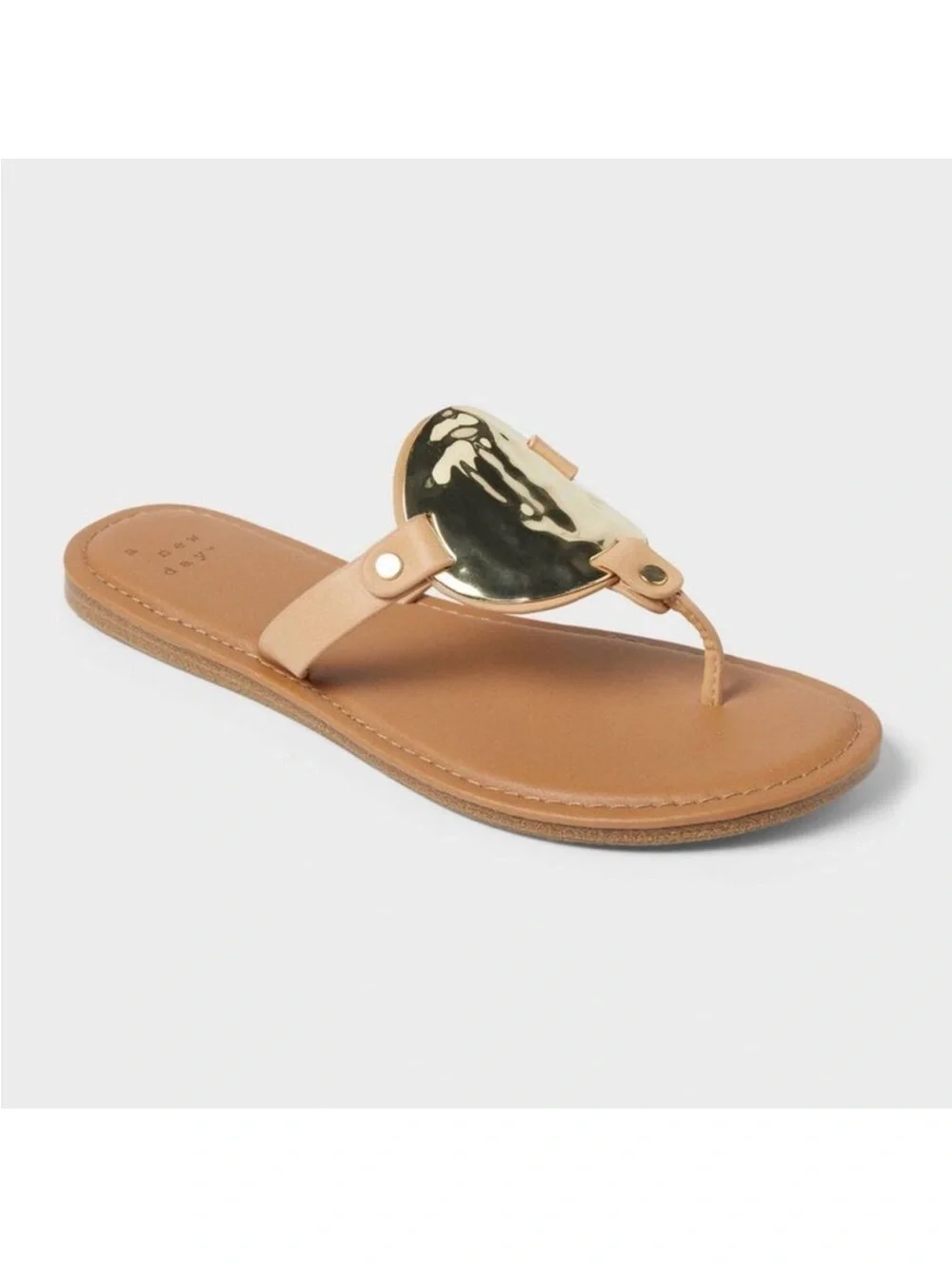 Women’s Layla Ornament Gold Sandals a new day